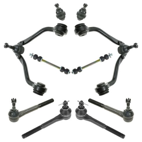 88-00 Chevy GMC K2500, K3500 Steering & Suspension Kit (10pcs)