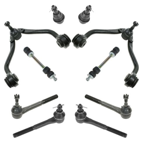 88-00 Chevy GMC K2500, K3500 Steering & Suspension Kit (10pcs)