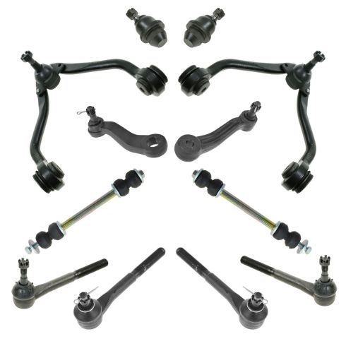 88-00 Chevy GMC K2500, K3500 Steering & Suspension Kit (12pcs)