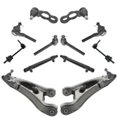 98-02 Ford Crown Victoria, Mercury Grand Marquis, Linc Towncar Steering & Suspnsion Kit (12pcs)