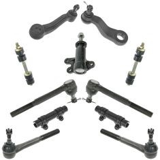 93-00 Chevy GMC Pickup SUV Van 2WD Steering & Suspension Kit (11 Piece)