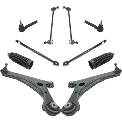 08-10 Dodge Grand Caravan; Chrysler Town & Country Steering Suspension Kit (10 Piece)