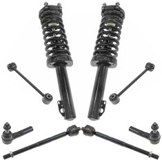 06-10 Jeep Commander; 05-10 Grand Cherokee (exc SRT) Steering & Suspension Kit (8pcs)