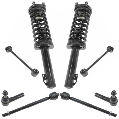 06-10 Jeep Commander; 05-10 Grand Cherokee (exc SRT) Steering & Suspension Kit (8pcs)
