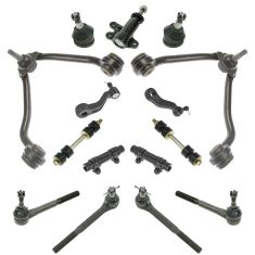 93-00 Chevy GMC Pickup SUV Van 2WD Steering & Suspension Kit (15pc)