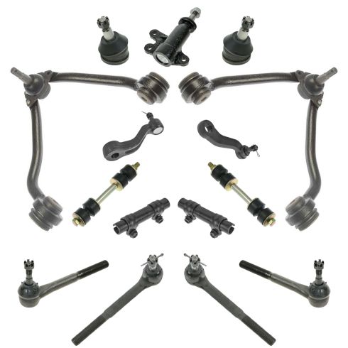 93-00 Chevy GMC Pickup SUV Van 2WD Steering & Suspension Kit (15pc)