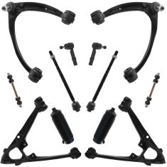 07-13 Cadillac Escalade; Chevy Silverado; GMC Sierra 1500 Steering & Suspension Kit (12pcs)