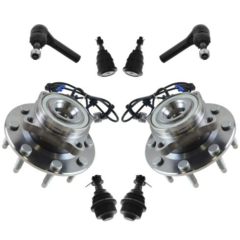 07-10 GM Full Size SUV & Truck Steering & Suspension Kit (8pcs)