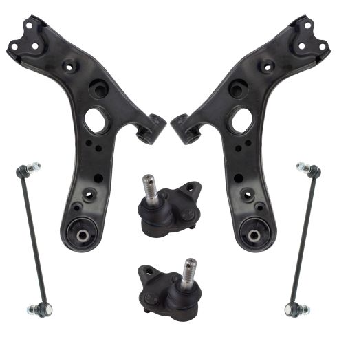 10-15 Toyota Prius; 11-15 CT200h; 12-15 Prius Plug-In Suspension Kit (6pcs)