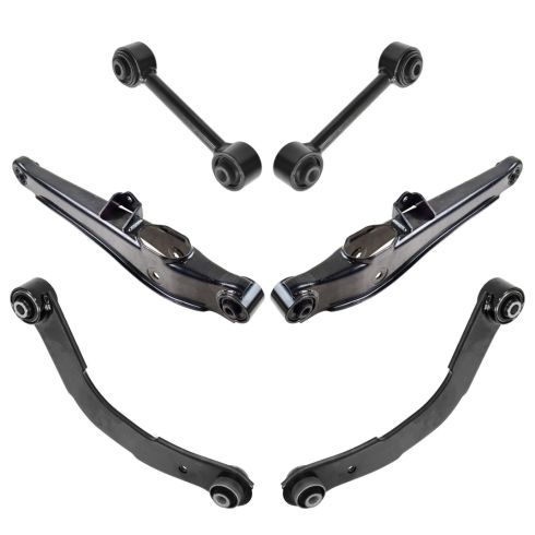 07-12 Cailber; 07-15 Compass, Patriot Rear Upper & Lower Control Arm Kit (Set of 6)