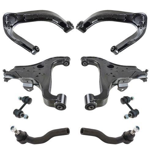 2004-06 (thru 8/05) Nissan Armada, Infiniti QX56; 04-10 Titan Steering & Suspension Kit (8pc)