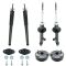 05-10 300; 06-10 Charger; 05-08 Magnum RWD Front & Rear Shock & Mount Kit (8pc)