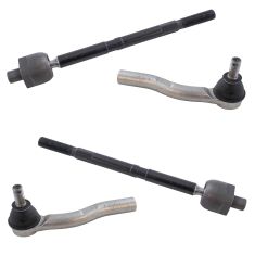 12-16 Honda CR-V Front Inner & Outer Tie Rod End Kit (4pcs)