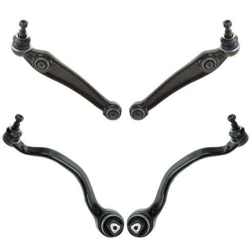 07-11 BMW X5; 08-11 X6; 10-11 X6 Hybrid Front Lower Forward & Rearward Control Arm Kit (4pcs)