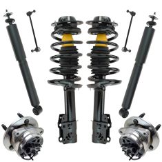 08-12 Chevy Malibu; 05-10 G6; 07-09 Aura Steering & Suspension Kit (8pcs)