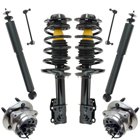 08-12 Chevy Malibu; 05-10 G6; 07-09 Aura Steering & Suspension Kit (8pcs)