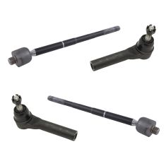 14-17 Silverado, Sierra 1500; 15-17 FS SUV Front Inner & Outer Tie Rod End Kit (4pc)