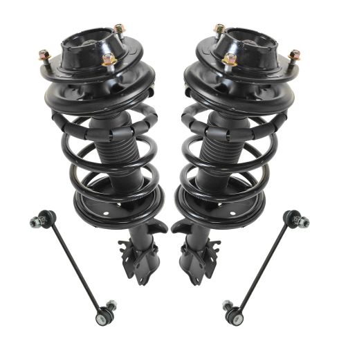 05-10 Kia Sportage, 05-09 Tucson Front Strut and Sway Bar Link Kit (4pc Set)