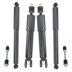 99-07 Chevy, GMC FS Truck, SUV w/4wd (w/o Elec Susp)Shock & Sway Link Kit (6pc)