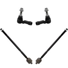 09 (from VIN 9A191792) -13 Range Rover Sport Front Outer Tie Rod Kit (4pc)
