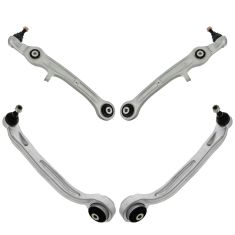 05-11 Audi A6; 07-11 S6 Front Lower Forward & Rearward Cntrl Arm w/Balljoint Kit (4pc)