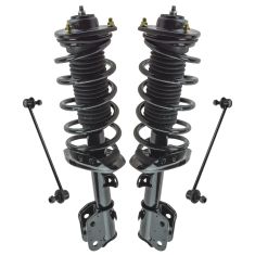 08-10 Honda Odyssey Front Strut & Spring Assembly and Sway Bar Link Kit (4pc)