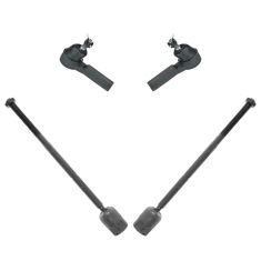 86-95 Sable, Taurus; 88-94 Continental Front Inner & Outer Tie Rod End Kit (Set of 4)