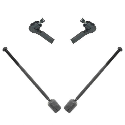 86-95 Sable, Taurus; 88-94 Continental Front Inner & Outer Tie Rod End Kit (Set of 4)