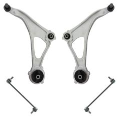 15-17 Nissan Altima; 16-17 Maxima Front Lower Control Arm & Sway Bar Link Kit (4pc)
