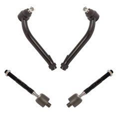 13-17 Hyundai Santa Fe; 13-16 Santa Fe XL Front Inner & Outer Tie Rod Kit (4pc)