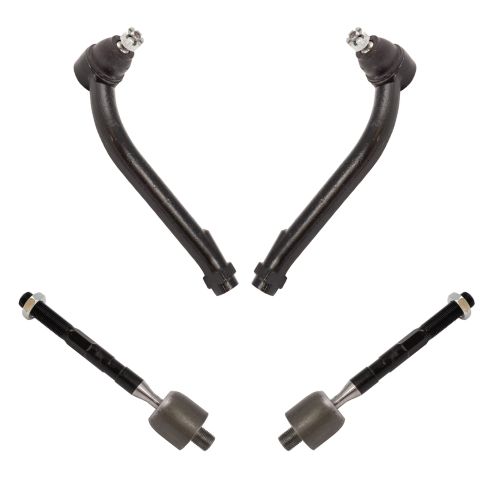 13-17 Hyundai Santa Fe; 13-16 Santa Fe XL Front Inner & Outer Tie Rod Kit (4pc)