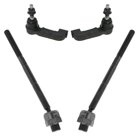 05 Jeep Liberty Front Inner & Outer Tie Rod End Kit (4pc)