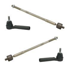 11-16 T&C; 11-17 Grand Caravan; 12-15 C/V Front Inner & Outer Tie Rod Kit (4pc)