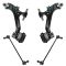 12-14 Honda CR-V Front Lower Control Arm & Sway Link Kit (4pc)