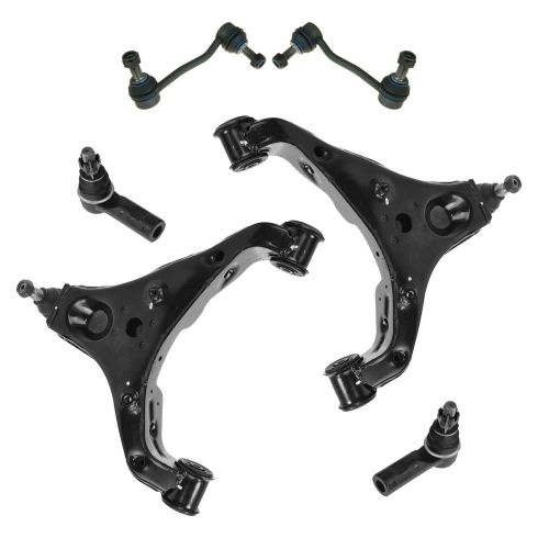 07-09 Dodge Sprinter; 10-14 MB Sprinter Front Steering & Suspension Kit (6pc)