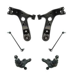 08-15 Scion xB; 11-16 tC Front Lower Control Arm & Sway Link Kit (6pc)