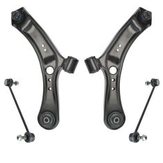 07-13 Suzuki SX4 Front Lower Control Arm & Sway Link Kit (4pc)