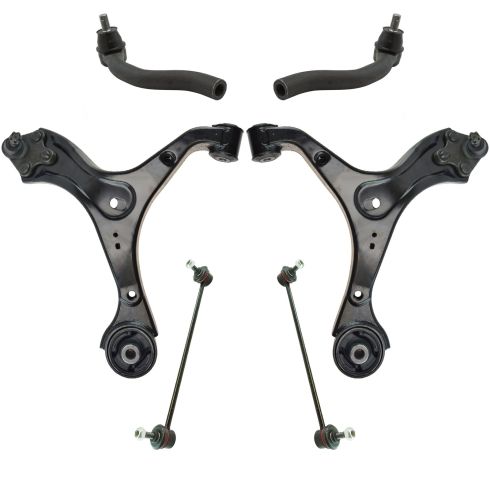 13-15 Honda Civic w/ AT Front Steering & Suspension Kit (6pc)