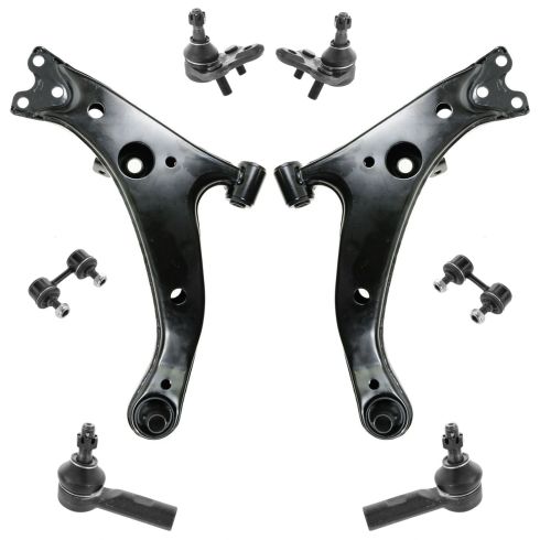 96-02 Toyota Corolla, Prizm Front Steering & Suspension Kit (8pc)