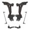 13-15 Ford Escape Front Steering & Suspension Kit (6pc)