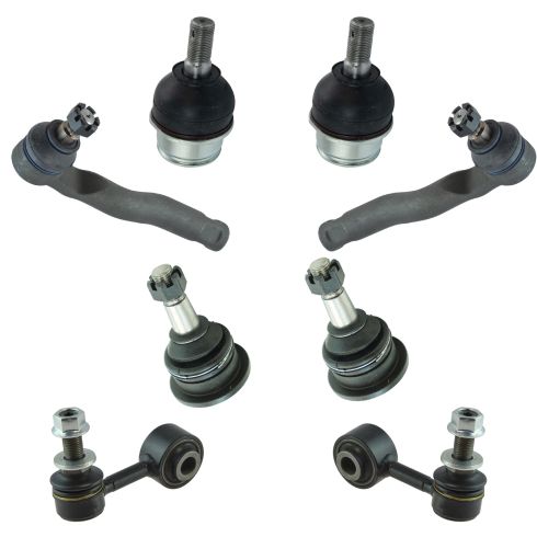 07-17 Toyota Tundra; 08-17 Sequioa Front Steering & Suspension Kit (8pc)
