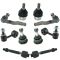 07-17 Toyota Tundra; 08-17 Sequioa Front Steering & Suspension Kit (10pc)