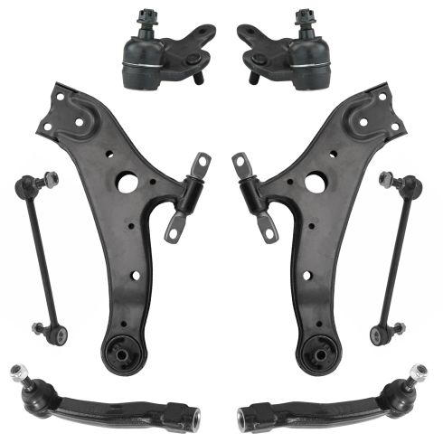 08-18 Highlander; 10-18 RX-series; 09-16 Venza Steering & Suspension Kit (8pc)