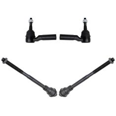 11-17 Chevy Silverado 2500, 3500; Sierra 2500, 3500 Front Inner & Outer Tie Rod