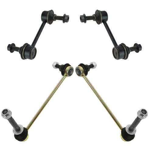 99-05 Porsche 911 Front & Rear Sway Bar Link Kit (4pc)