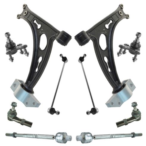 06-13 Audi A3; 05-14 VW Vin K w Auto Level Front Steer & Suspension Kit (10pc)