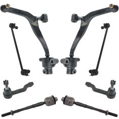 03-08 Infiniti FX35, FX45 Front Steering & Suspension Kit (8 Piece)