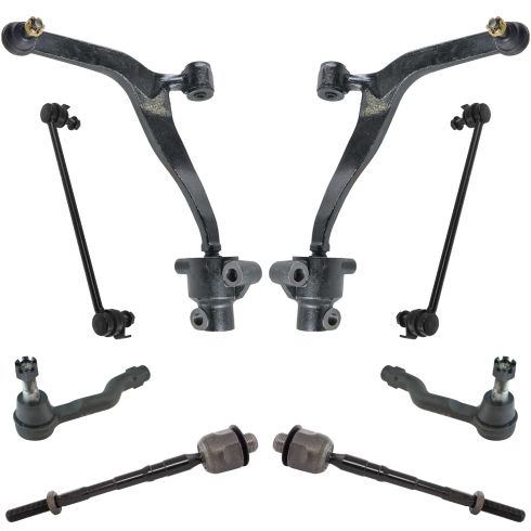 03-08 Infiniti FX35, FX45 Front Steering & Suspension Kit (8 Piece)