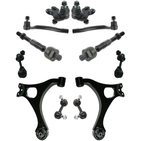06-11 Honda Civic (exc Hybrid and SI) Front/Rear Steering & Suspension Kit (12 P