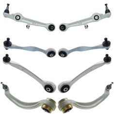 02-07 Audi A4, S4 Front Upper & Lower Control Arm Kit (8pc)